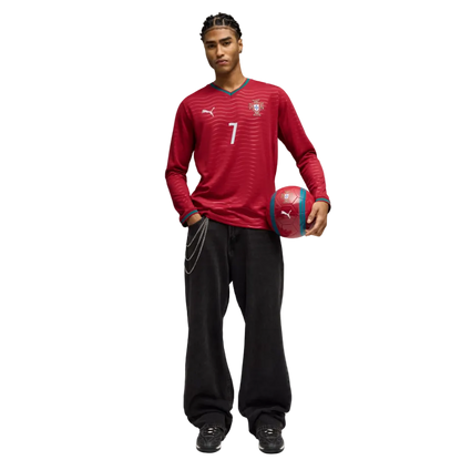 Puma Portugal 2026 Ronaldo Long Sleeve Home Jersey