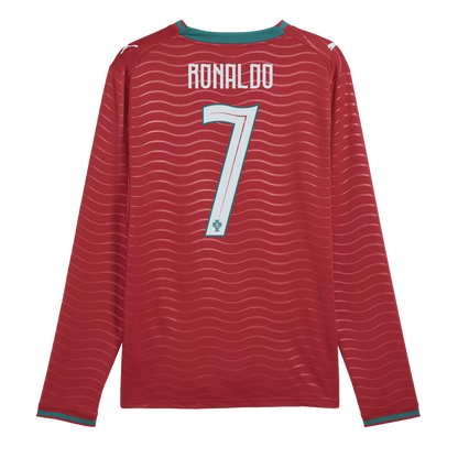 Puma Portugal 2026 Ronaldo Long Sleeve Home Jersey